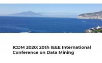 20th IEEE International Conference on Data Mining (ICDM 2020) 
